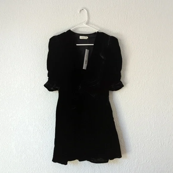 RHODE Black Mini Dress - Picture 2 of 5